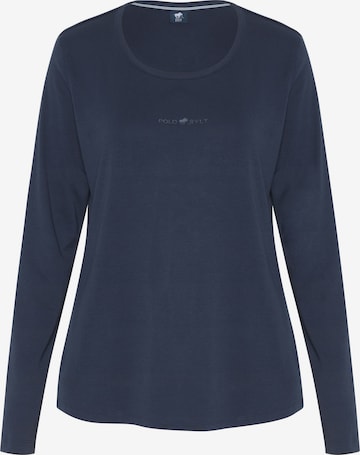 Polo Sylt Shirt in Blau: Vorderseite
