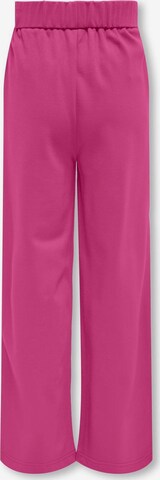 Loosefit Pantaloni 'POPTRASH' di KIDS ONLY in rosa