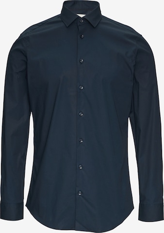 s.Oliver BLACK LABEL Regular Fit Hemd in Blau: Vorderseite