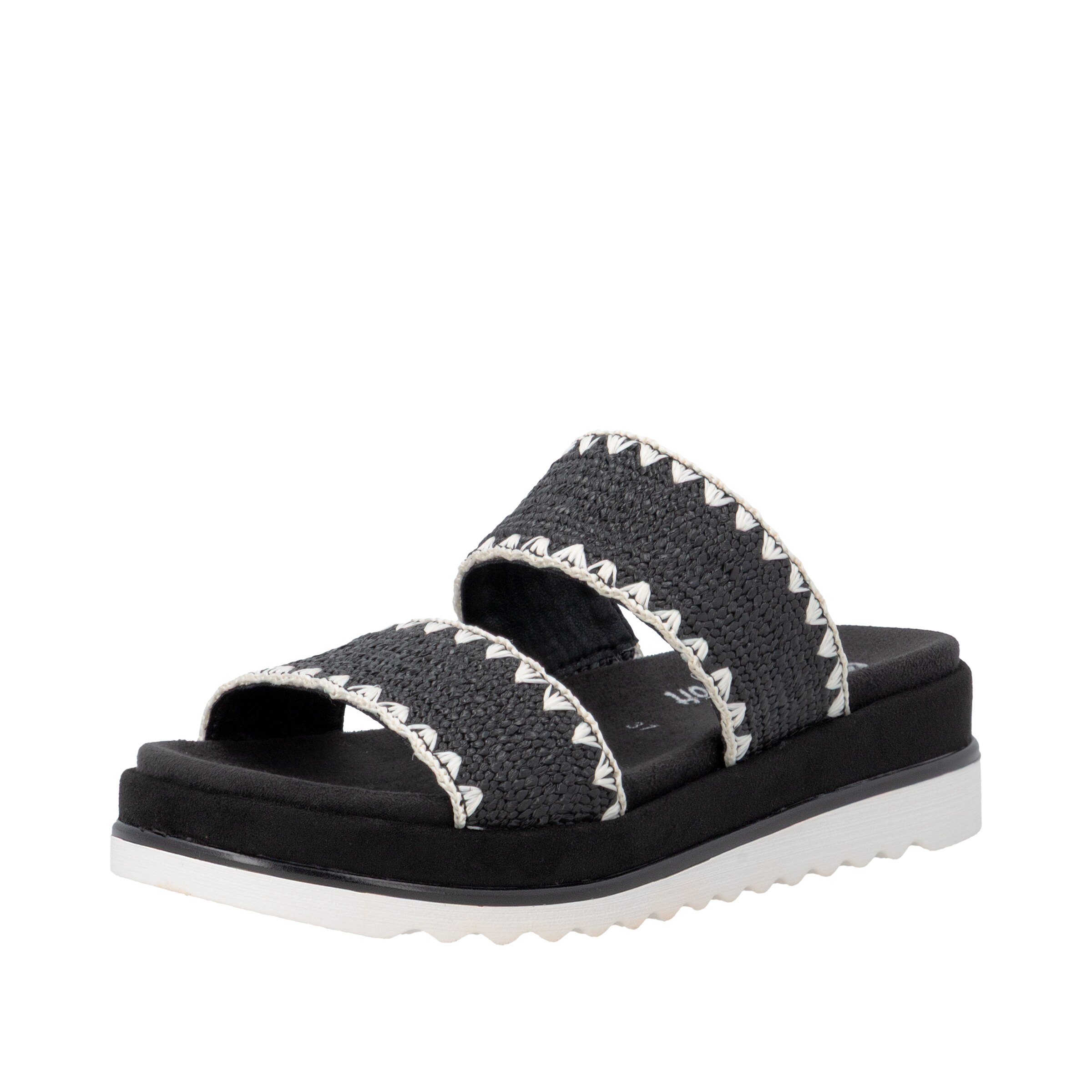 REMONTE Mules 'D3P52' in Black: front