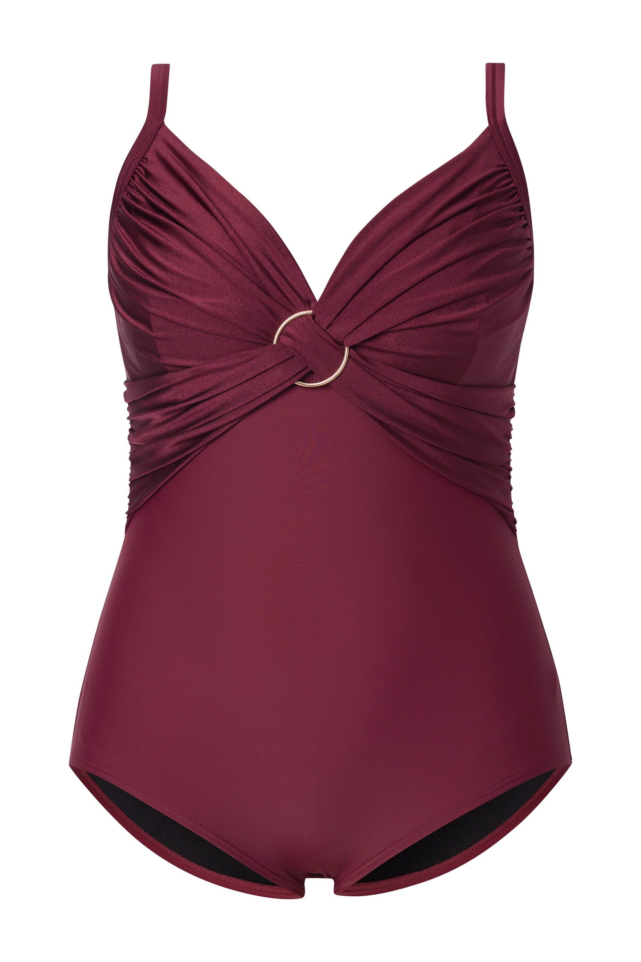 Ulla Popken Badpak in Lila: voorkant