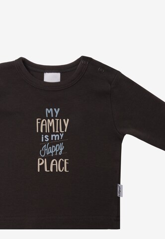 LILIPUT Langarmshirt 'Happy Place' in Grau