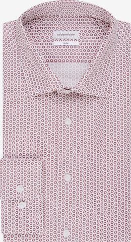 SEIDENSTICKER Slim fit Button Up Shirt in Red