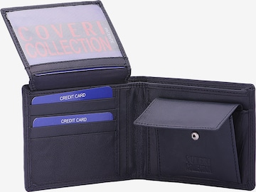 Enrico Coveri Wallet in Blue: front
