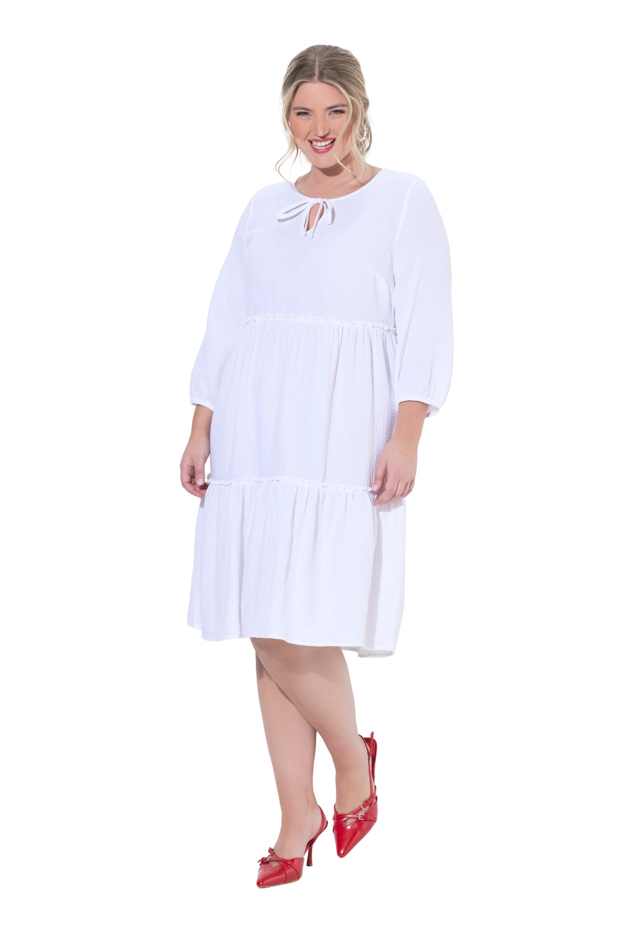 MIAMODA Kleid in Weiß: Vorderseite