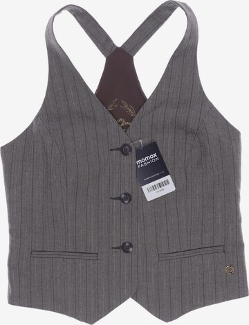 ONE GREEN ELEPHANT Vest in M in Brown: front