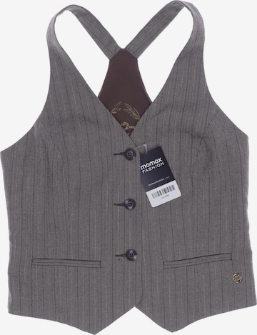 ONE GREEN ELEPHANT Vest in M in Brown: front