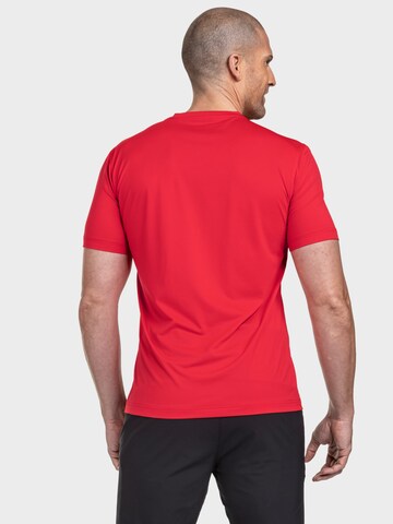 T-Shirt fonctionnel 'Tauron' Schöffel en rouge