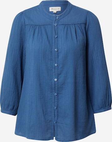 Maison 123 Blouse 'TOBBY' in Blue: front