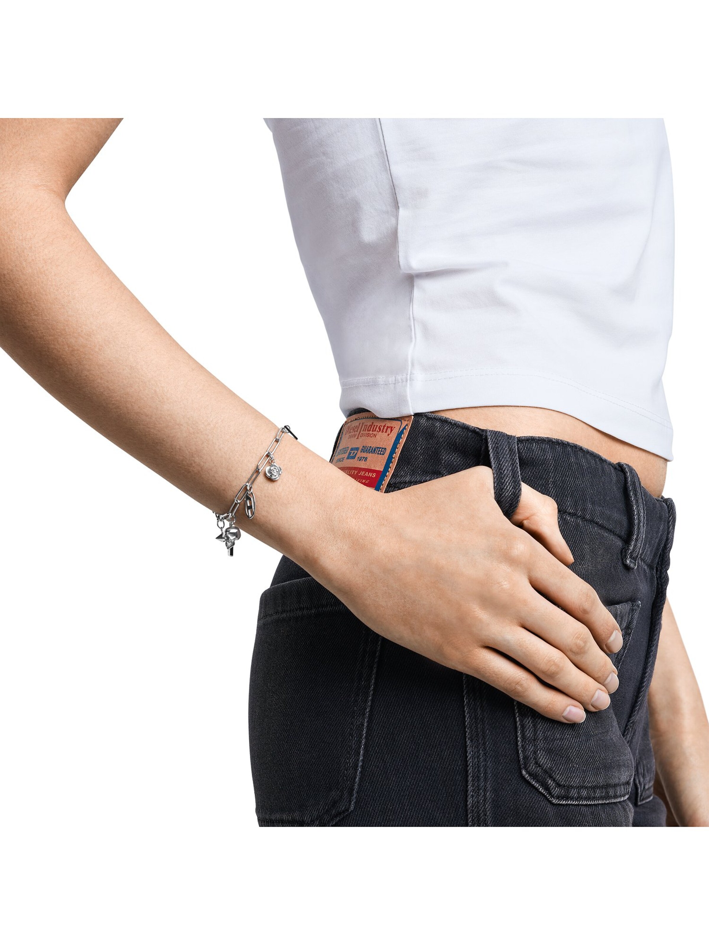 DIESEL Bracelet in Silver