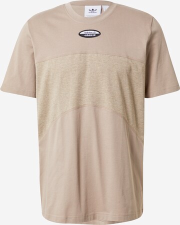 ADIDAS ORIGINALS Shirt in Beige: voorkant