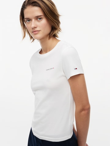 Tommy Jeans Shirts 'ESS' i hvid