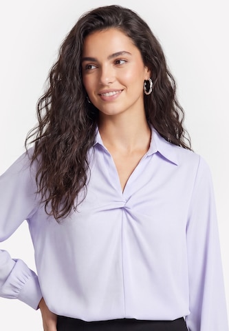 usha BLACK LABEL Blouse in Blauw