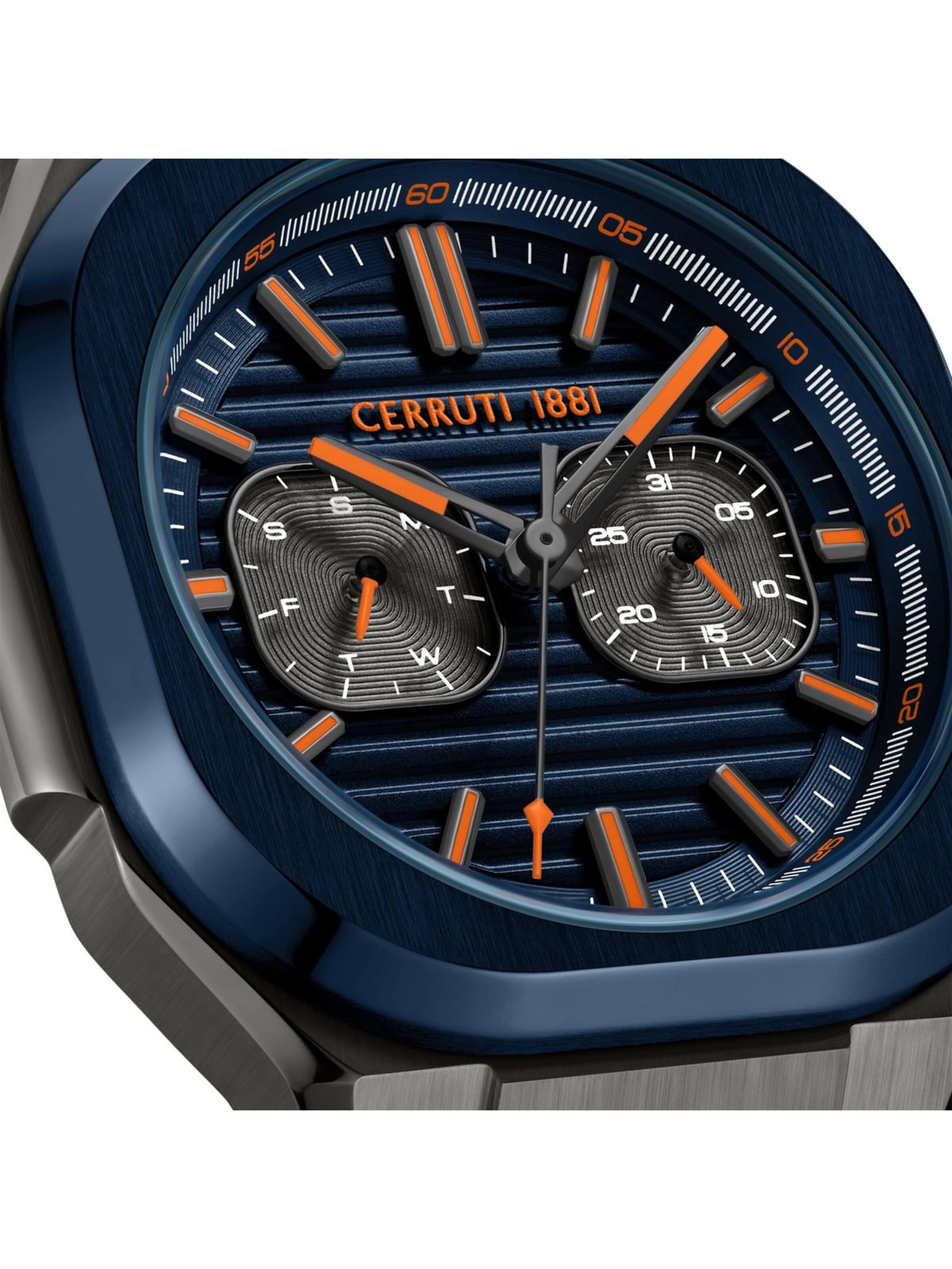 CERRUTI 1881 Analoguhr 'Leadri'‌‌‌‌‌‌ in Blau