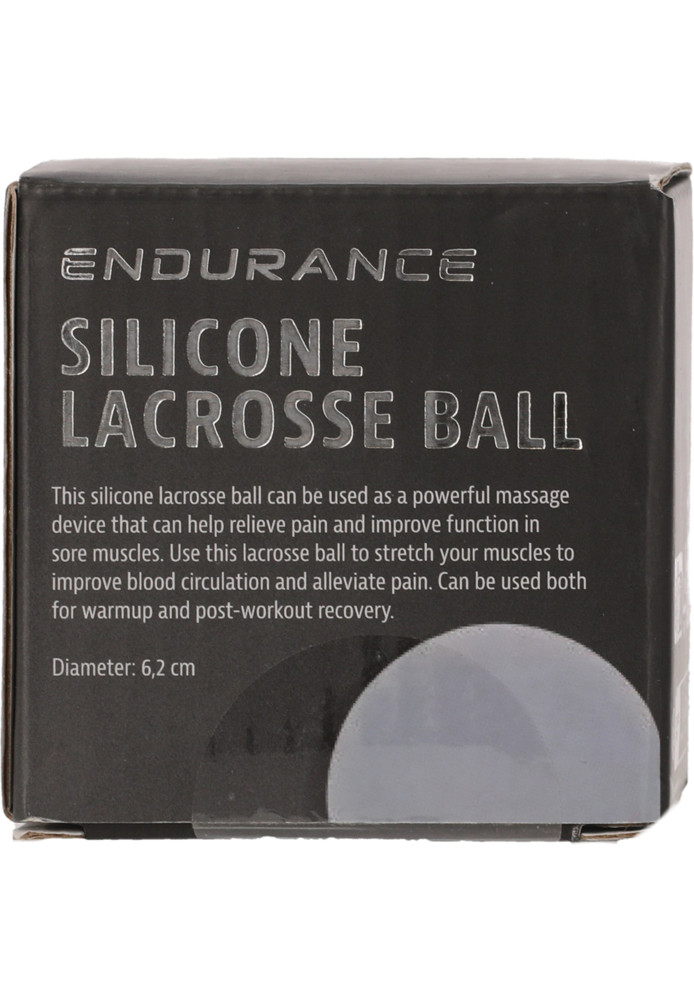 ENDURANCE Massageball in Grau