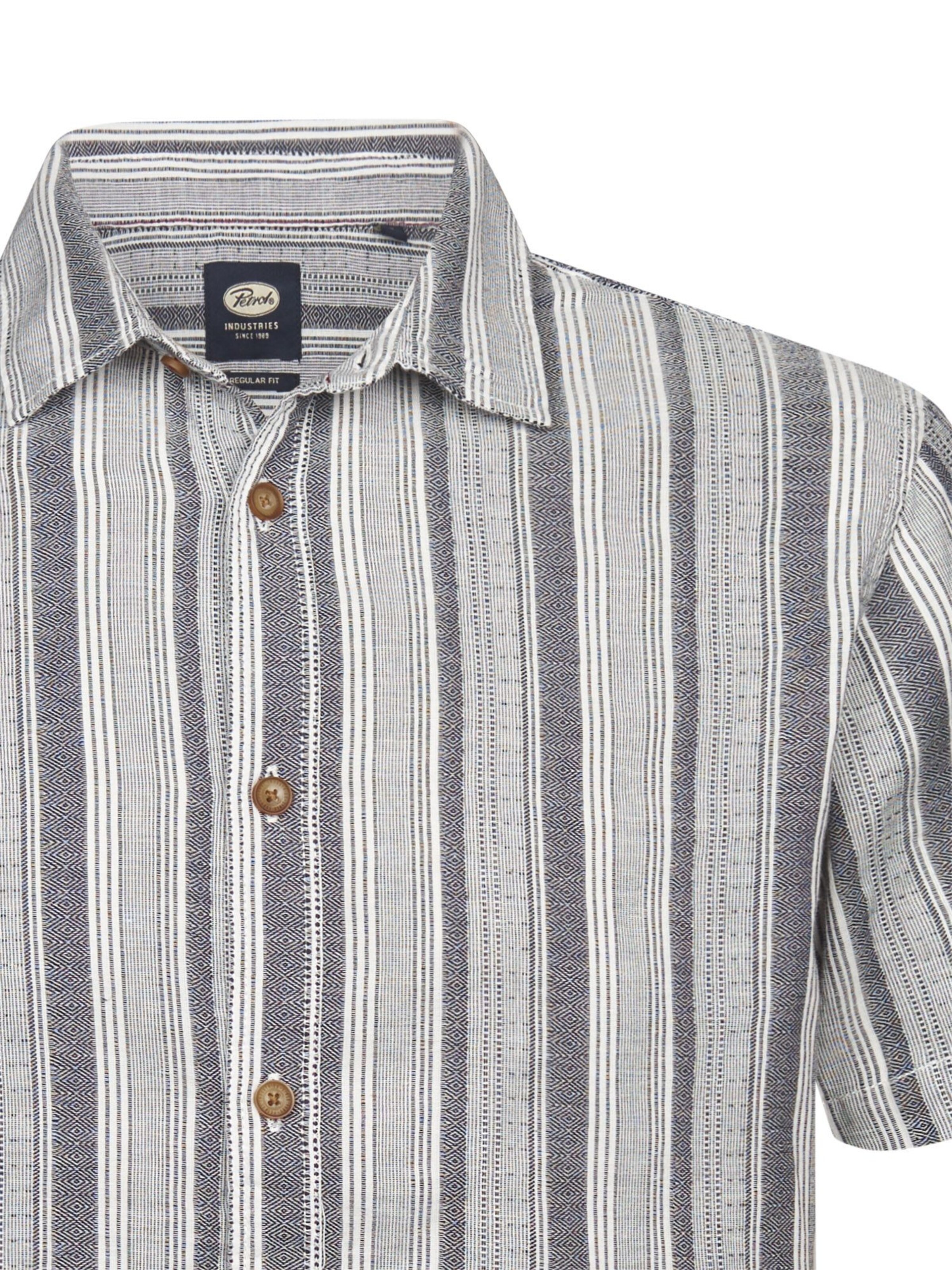 PETROL INDUSTRIES MEN Regular Fit Hemd‌‌‌‌‌‌‌‌‌ in Blau