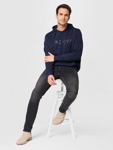 !Solid Sweatshirt 'Callen' in Blau