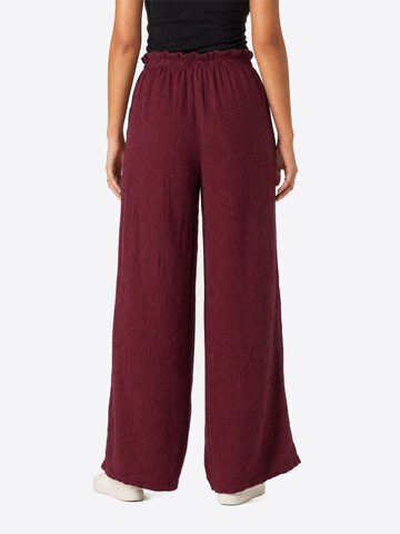 Wide Leg Pantalon ' Liska ' Seasons of April en rouge