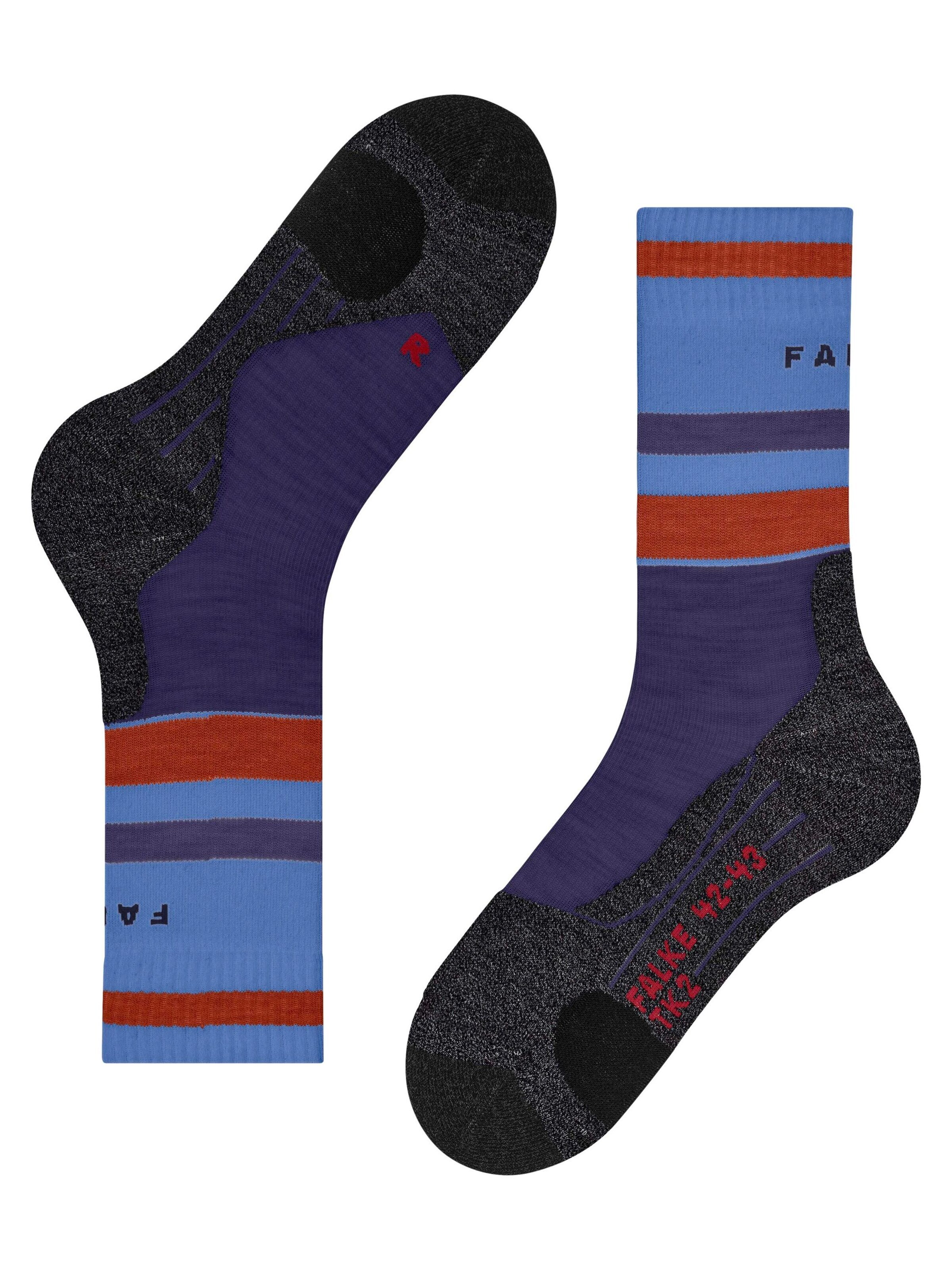 FALKE Athletic Socks 'TK2 Explore Compression' in Blue