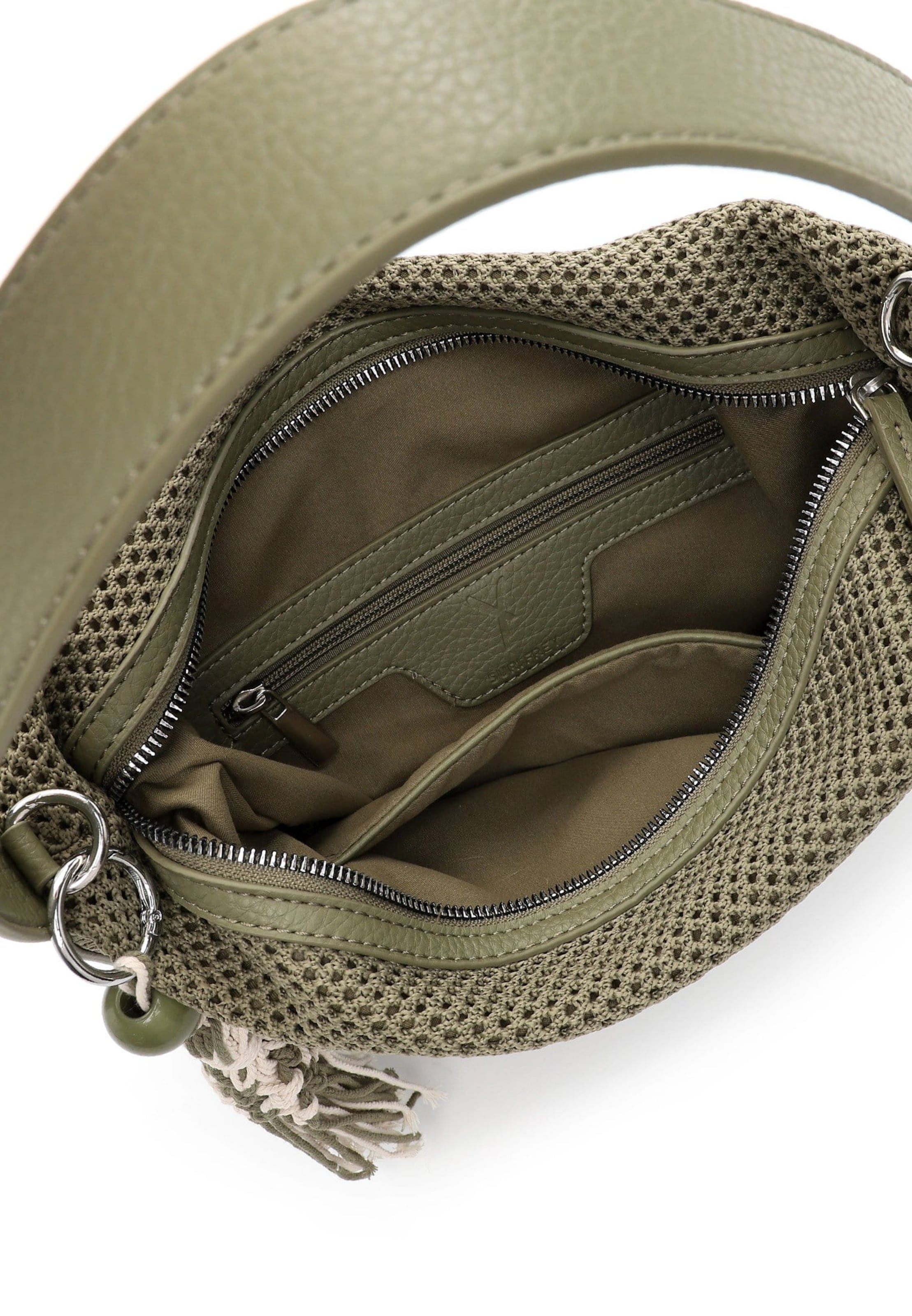 Poche ventrale 'Gitty' Suri Frey en vert