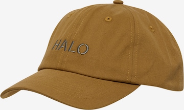 HALO Cap in Braun: Vorderseite