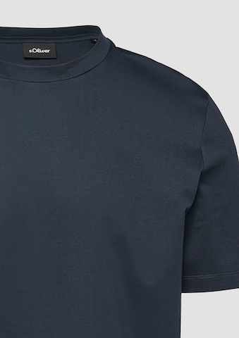 Maglietta di s.Oliver BLACK LABEL in blu