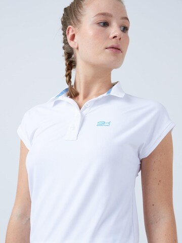 SPORTKIND Functioneel shirt 'Polo Shirt Loose-Fit' in Wit