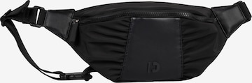 TOM TAILOR DENIM Fanny Pack in Black: front