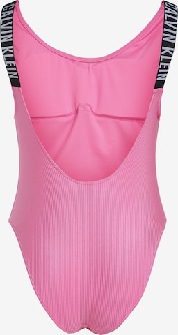 Calvin Klein Swimwear Active Swimsuit in Pink