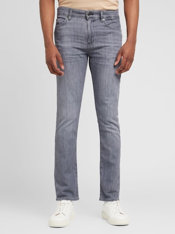 BOSS Black Regular Jeans 'Delaware3-1' in Grey: front