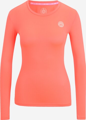 BIDI BADU Funkční tričko 'Pia' – oranžová: přední strana