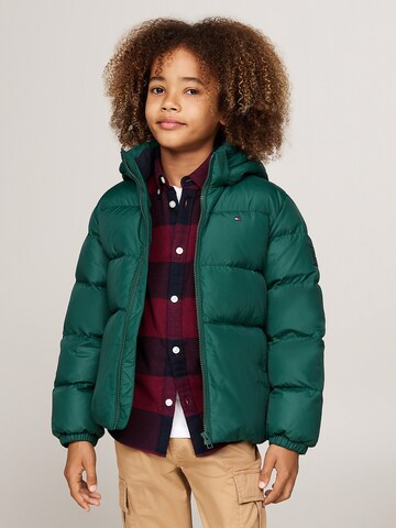 TOMMY HILFIGER Übergangsjacke in Grün: Vorderseite