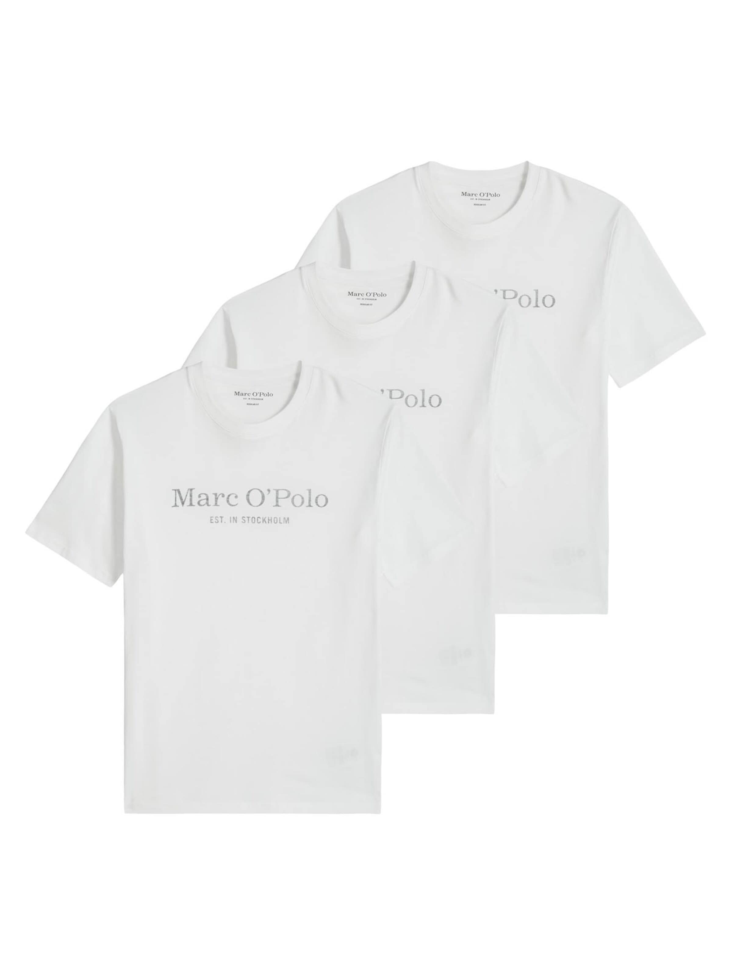 Marc O'Polo Shirt 'Kjer' in White: front
