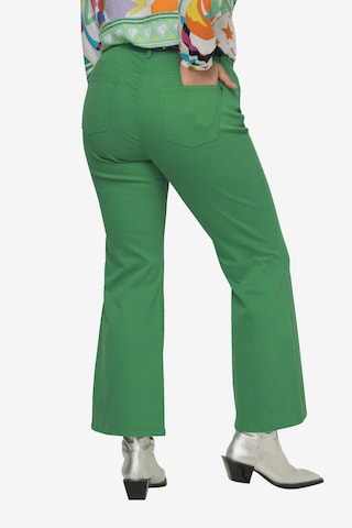 Angel of Style Flared Jeans in Green