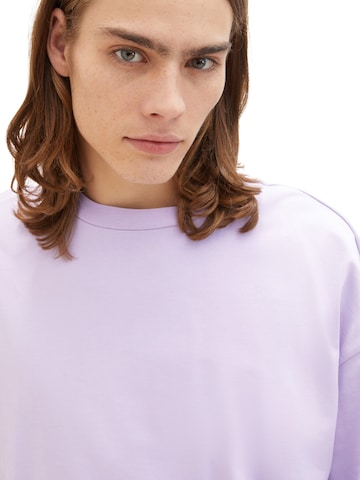 TOM TAILOR DENIM - Camisa em roxo
