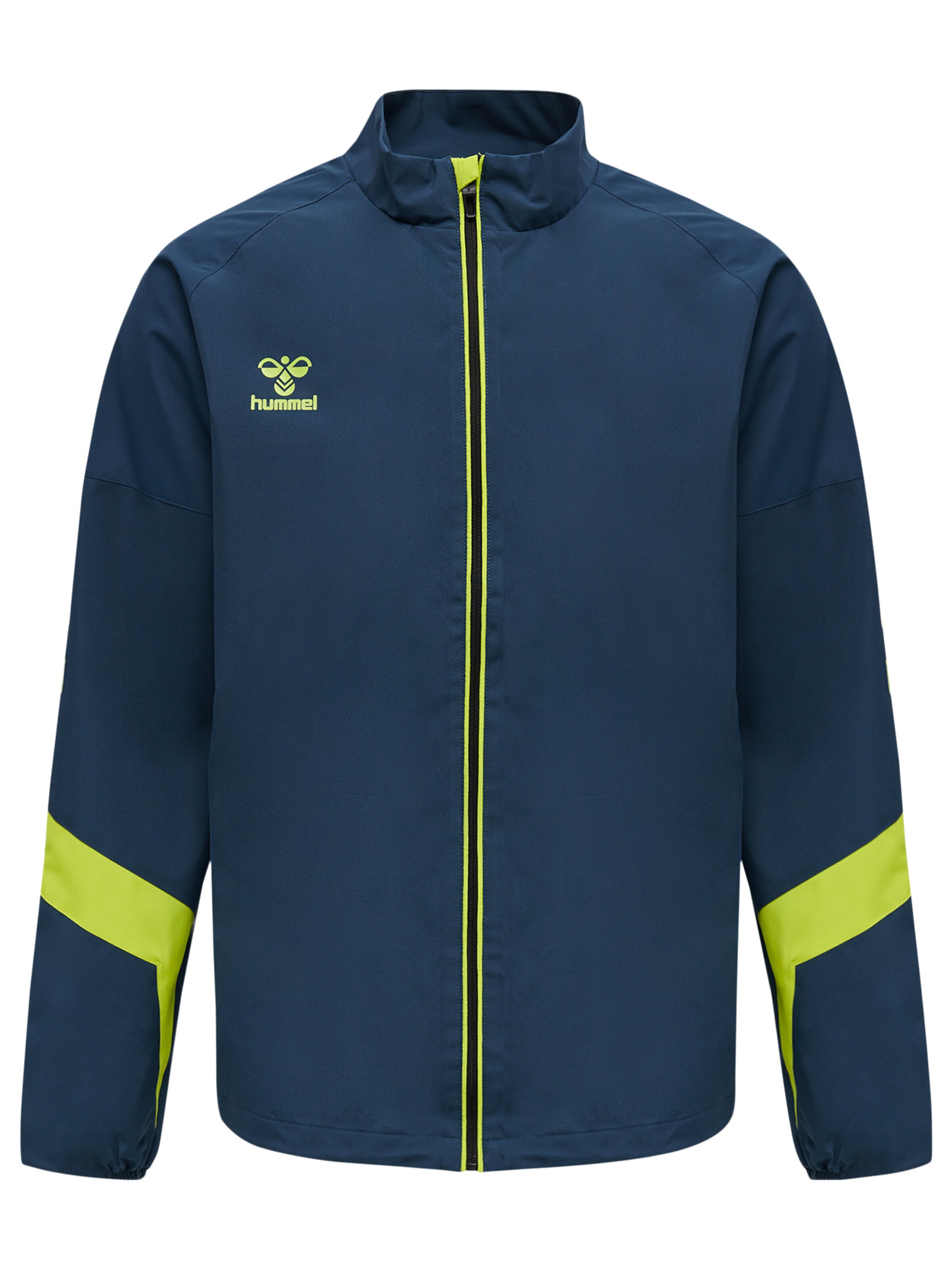 Hummel Trainingsjacke 'Lead' in Blau: Vorderseite