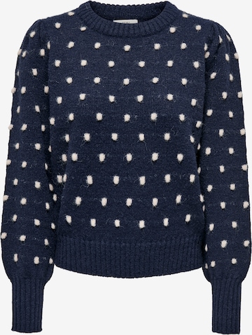 JDY Pullover 'JDYSIGRID' in Blau: Vorderseite