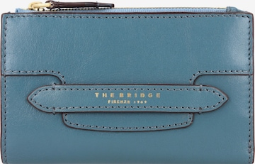 The Bridge Wallet 'Lucrezia' in Blue: front