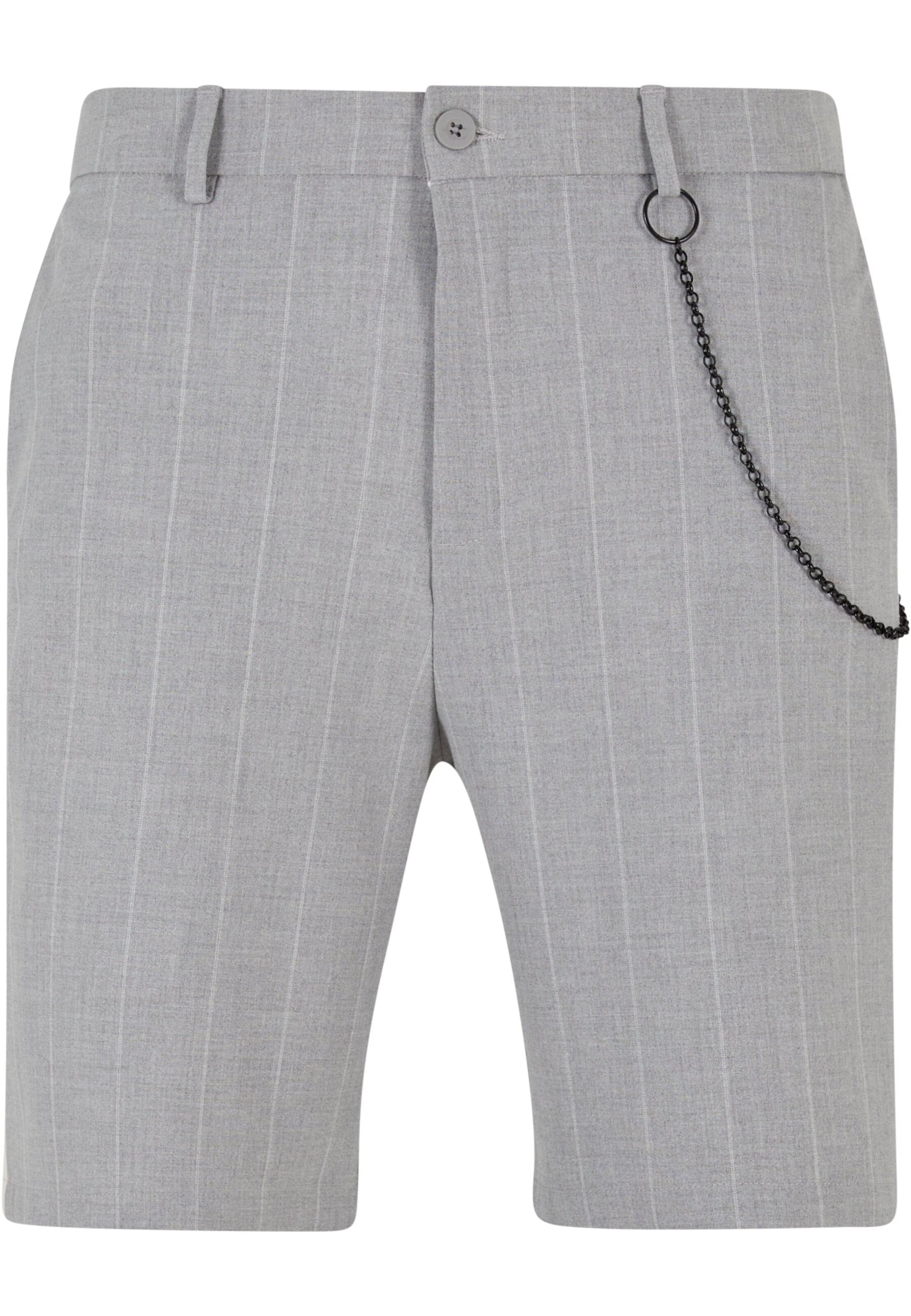 2Y Premium Regular Trousers in Grey: front