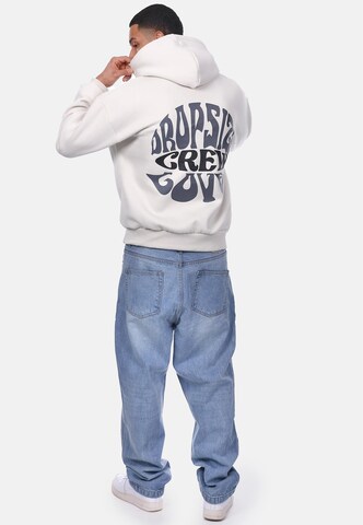 Dropsize Mikina 'Crewlove' – šedá