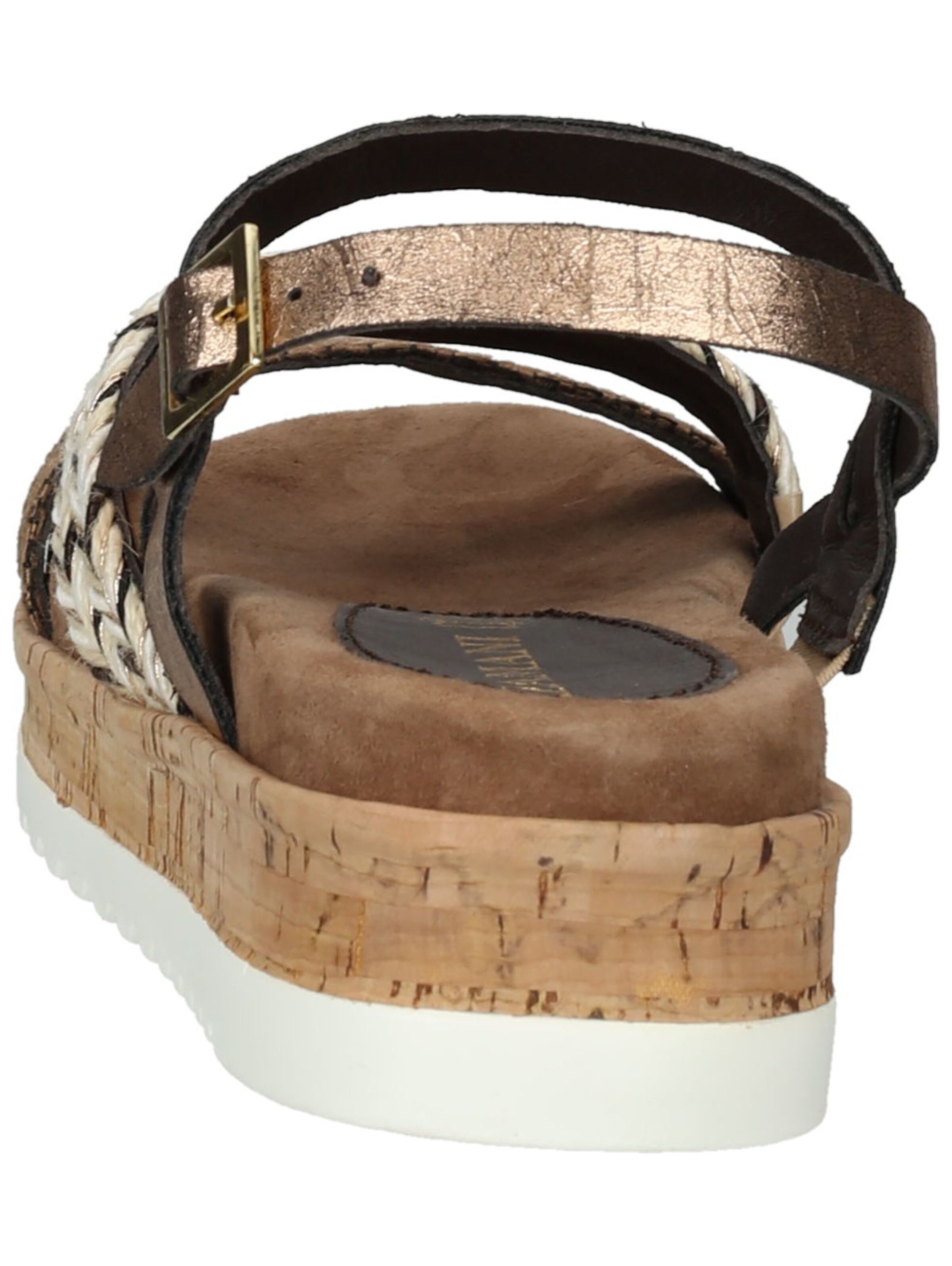 LAZAMANI Strap Sandals in Brown