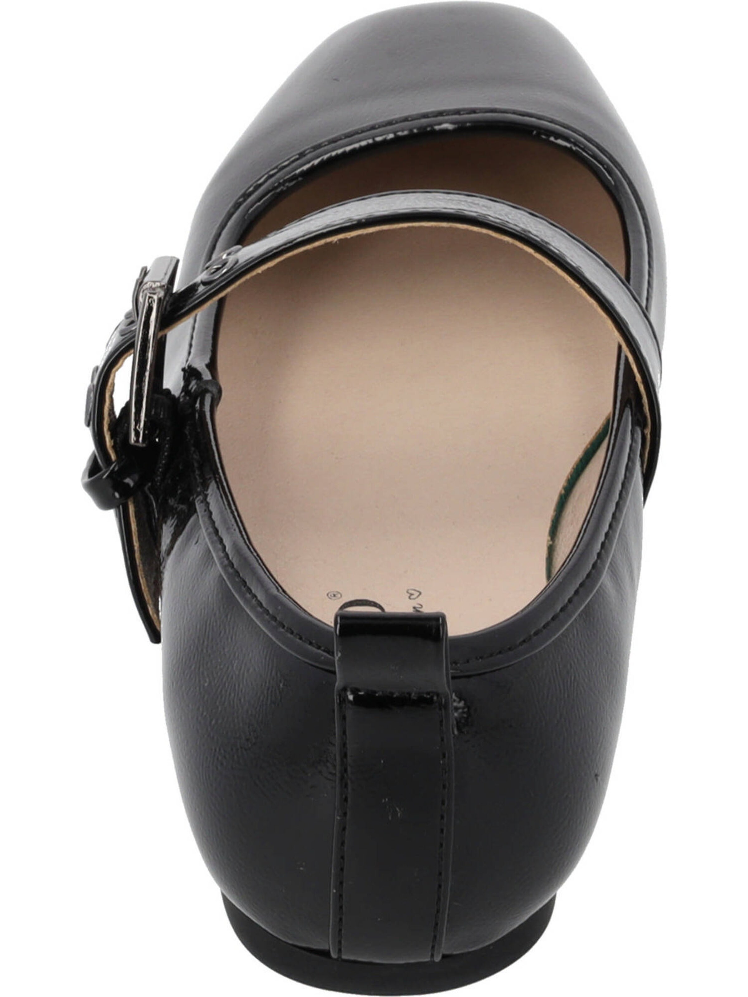 Palado by Sila Sahin Ballet Flats with Strap in Black