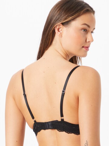 Boux Avenue Push-up Melltartó 'MOLLIE' - fekete