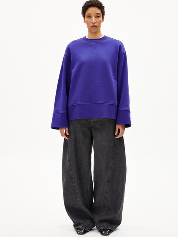 ARMEDANGELS Pullover ANWAA in Lila: Vorderseite