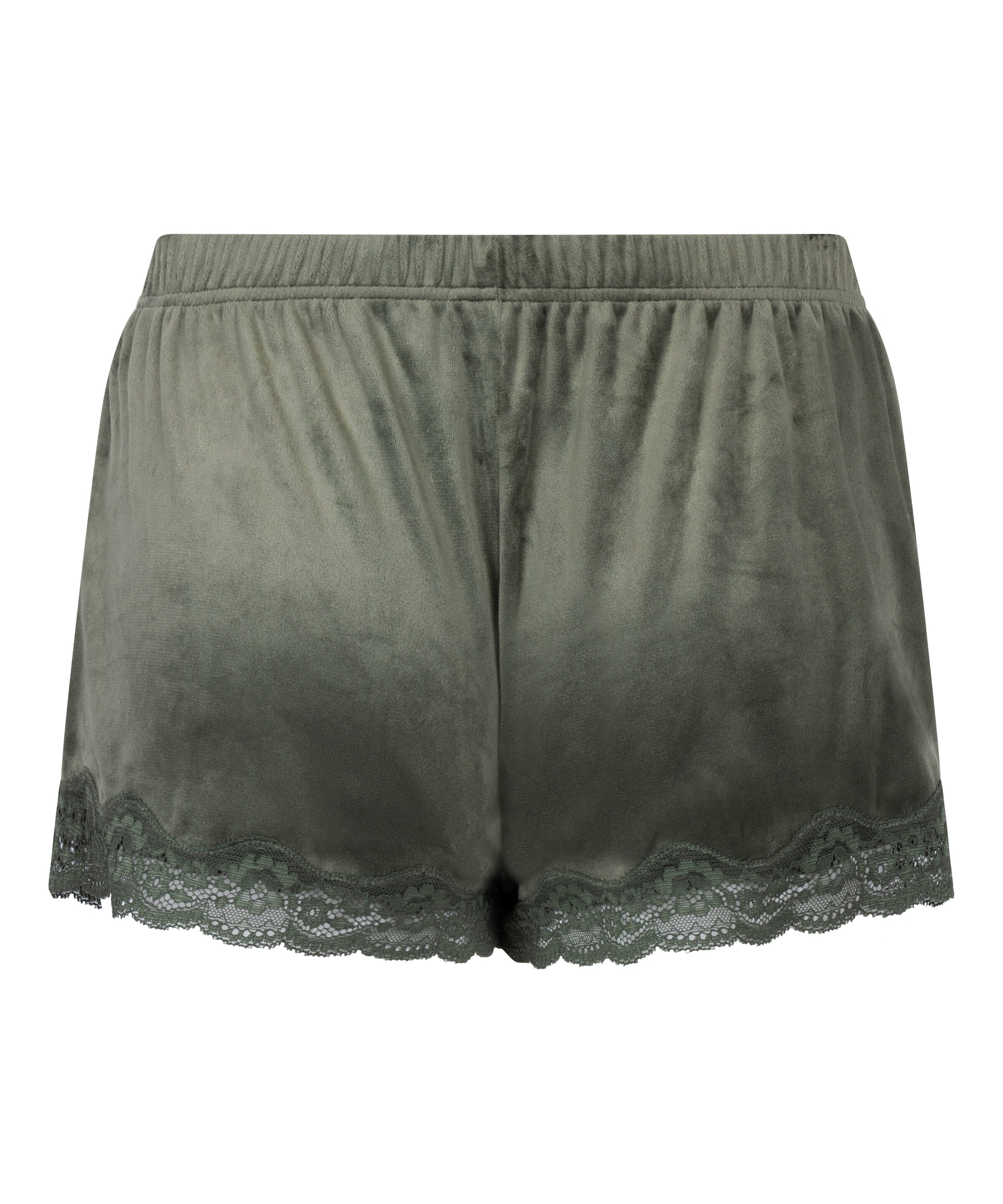 Hunkemöller Schalfshorts in Grün