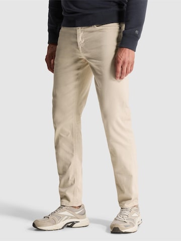 CAST IRON regular Bukser 'Valver regular fit pants' i beige: forside