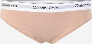 Calvin Klein Underwear Plus Трусы-слипы в Бежевый: спереди