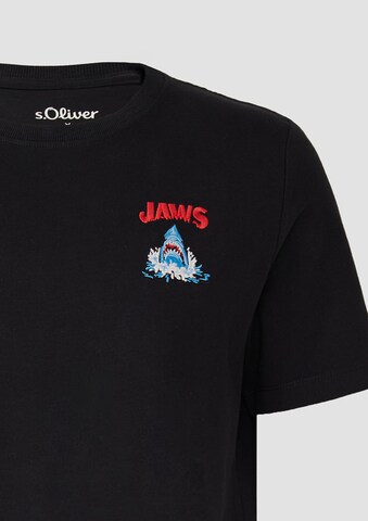 T-Shirt s.Oliver en noir