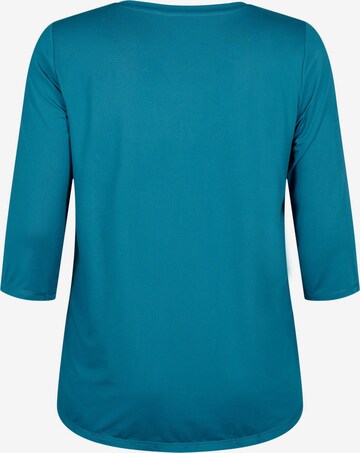 T-shirt Active by Zizzi en bleu