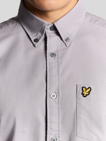 Lyle & Scott Regular fit Overhemd in Lila